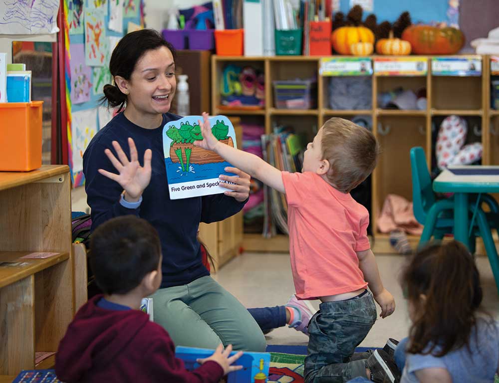 Laboratory School Child Care Story Time